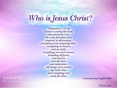 Wallpaper - Who Is Jesus