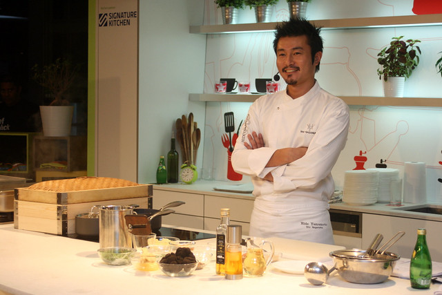 Chef Sho Naganuma is Executive Chef at Hide Yamamoto (Marina Bay Sands)