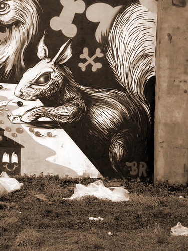 Ghent graffiti - Roa