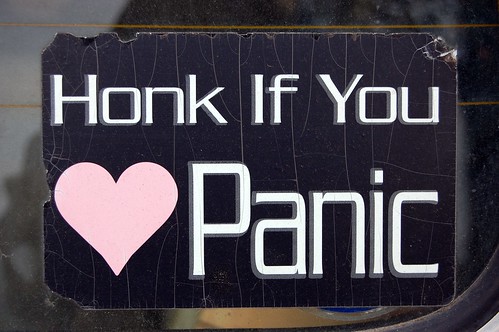 Honk if you love panic
