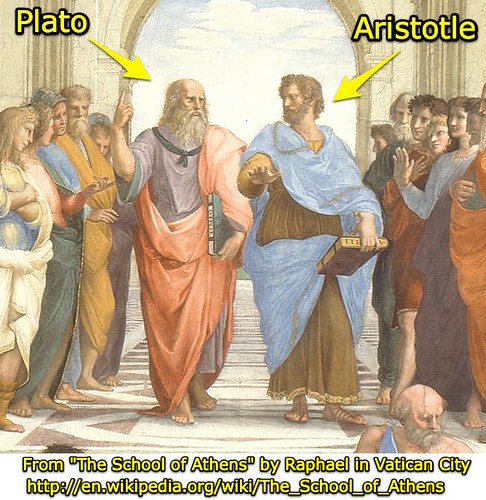 From "The School of Athens" by Raphael in Vatican City