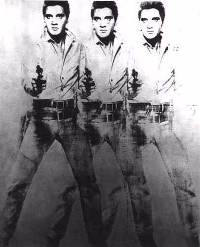 Andy Warhol-Triple Elvis