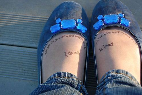 shoes  she will be loved