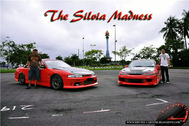 Here I present to you two amazing Nissan Silvia's a Nissan Silvia S14 and