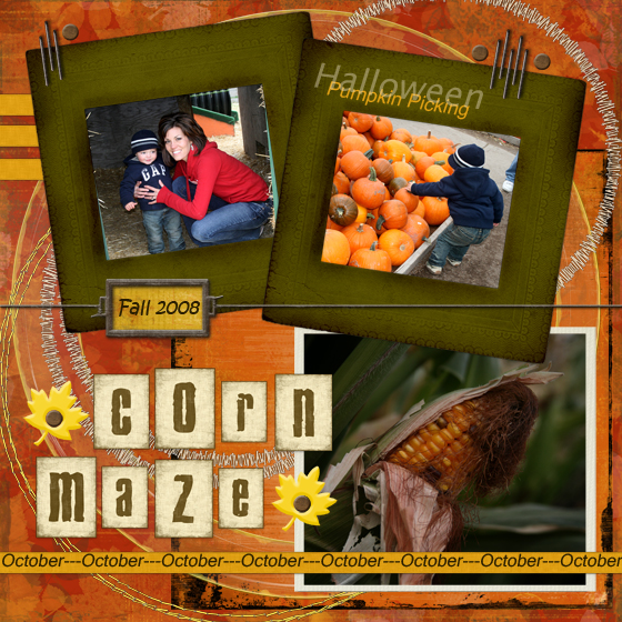 Corn Maze 2008 Side 1