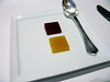 Orange and beetroot jelly