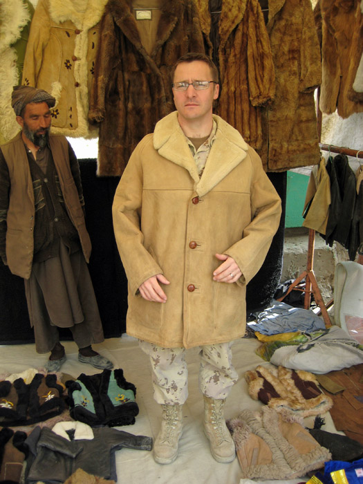 Derek Cheff at Kabul Bazaar