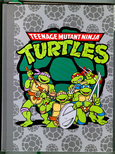 "Teenage Mutant Ninja Turtles" - RETRO Sketchbook { Cover art design by Lavigne / Brown } (( 2009 ))