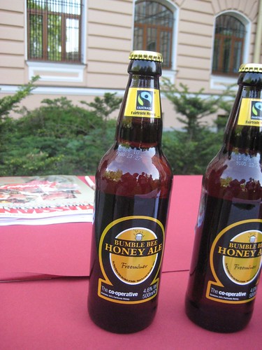 Freeminer's Bumble Bee ale bottle