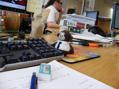 Code Monkey at work