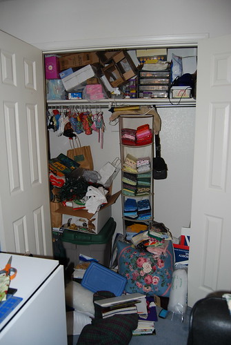 The pit of a closet