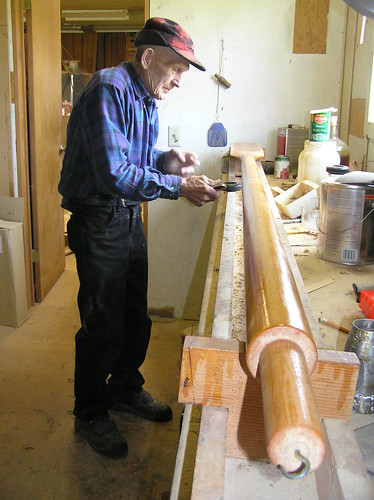 Marking the Oars for Wrapping