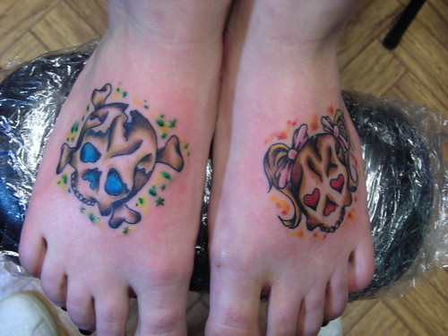 More foot tattoos at wwwfoottattoocom