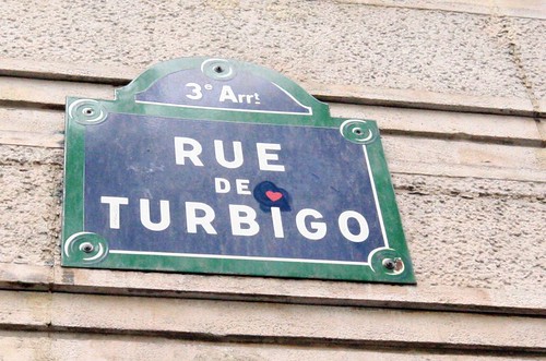 Rue de Turbigo mon coeur