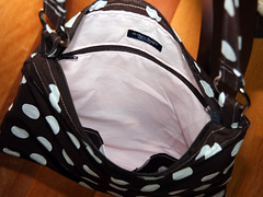 side hip bag - interior