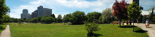 Panorama from Lincoln Park, Chicago