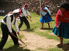 Traditional Taquile Dancing