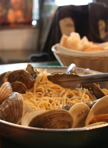 Clam linguini at The Daily Catch