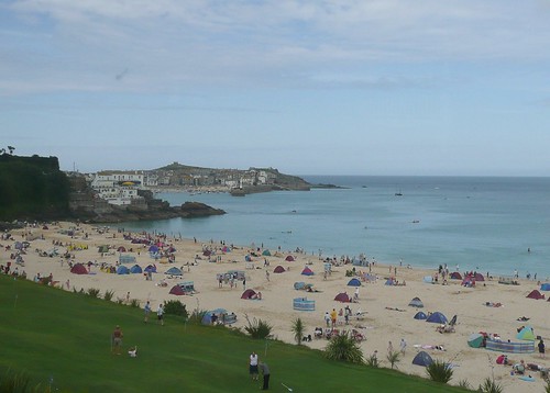 View (2) from The Train Station St.Ives Cornwall
