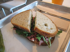 noon midtown -lamb sandwich