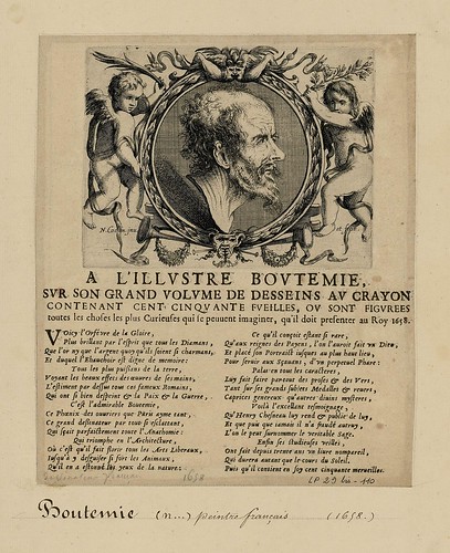 Denis Boutemie, orfèvre - print made by Nicolas Cochin 1658