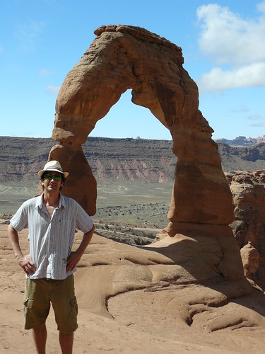 Mike and the delicate arch