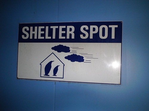 Shelter spot for penguins (and people) by Wesley Fryer, on Flickr