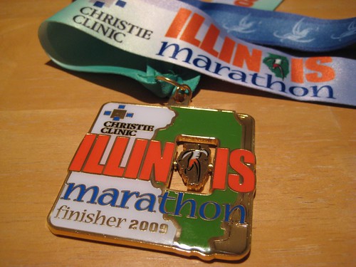 Marathon finisher medal