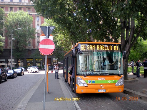 Milano: autobus Citelis n° 6250 linea 60 p.za IV Novembre