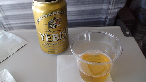 Premium Beer on JAL