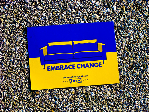 Day 24: Ikea says embrace change by RSchley.