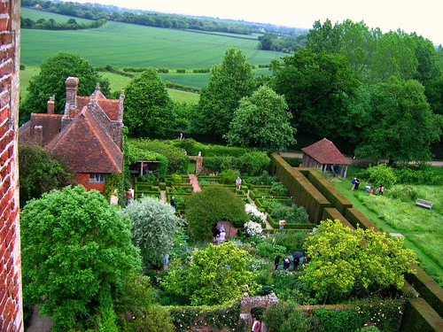 A View from the Tower at Sissinghurst