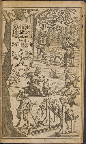 Wunderliche und warhafftige by HM Moscherosch, 1677 (HAB)