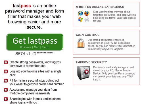 Best Online Password Manager: LastPass