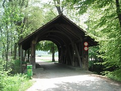 Holzbrücke bei Suhr