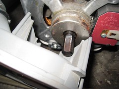 Rusty Motor Shaft on a Whirlpool Direct Drive Washer Motor
