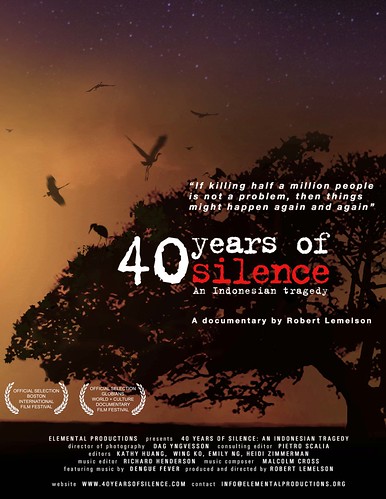 40 Years of Silence: An Indonesian Tragedy (USA 2008) Poster