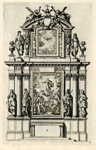 002-Livre d’architecture d’autels, et de cheminees- Barbet Jean-1633- © Institut national d’histoire de l’art