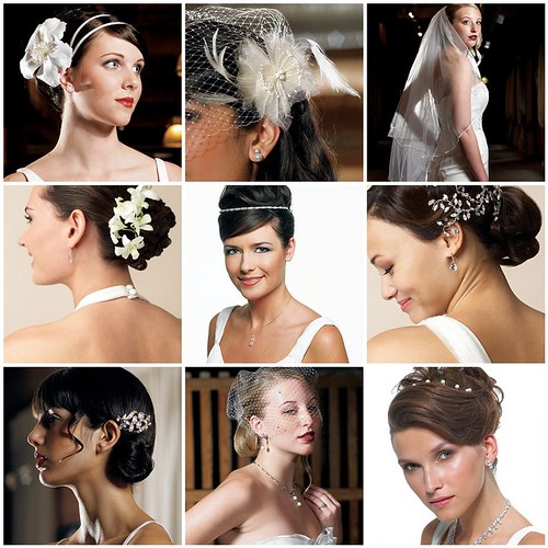 The following wedding hair accessories will add the finishing touch to your