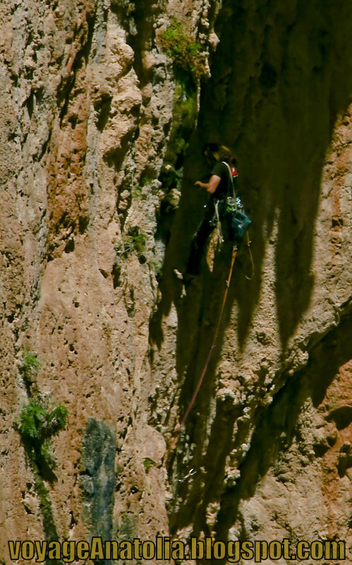 Rock Wall Climbing at Kaputash Canyon