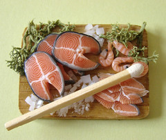Miniature Salmon Prep Board