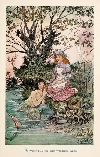 012-Charles Folkard- Jolly Calle & other Swedish fairy tales-1912-El muchacho lleno de vida