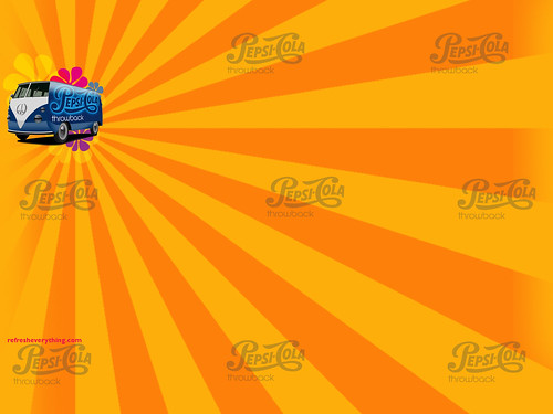 Pepsi Throwback - Hippie Van Background for Twitter by pepsithrowback.