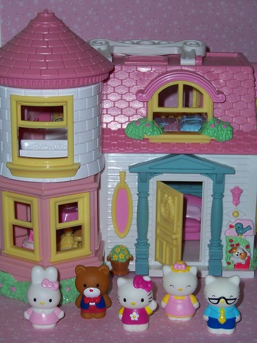  Hello Kitty Victorian Doll House With Sound Sanrio 