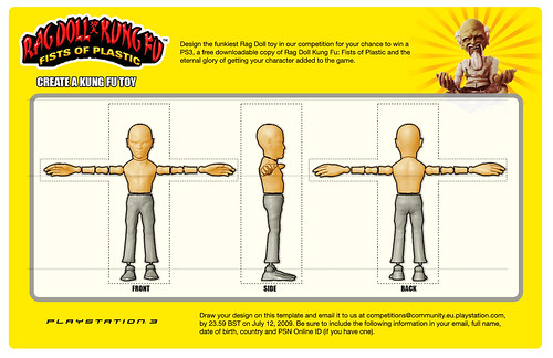 Rag Doll Kung Fu competition template - English