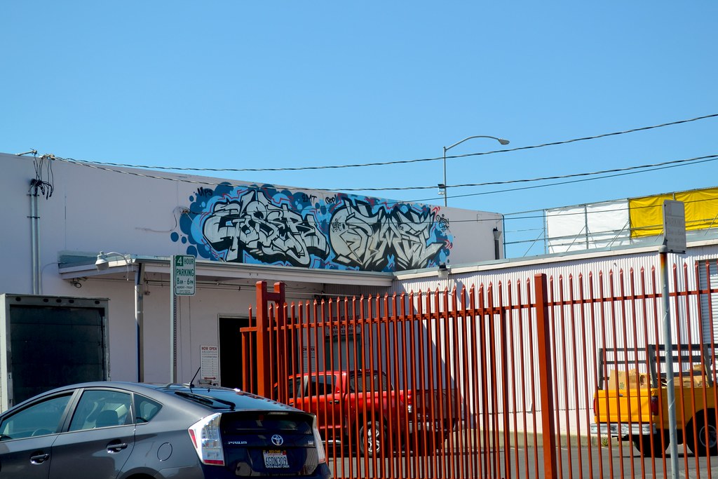 GOSER, OPTIMIST, POP, DE, UPS, Grraffiti, Street Art, Oakland