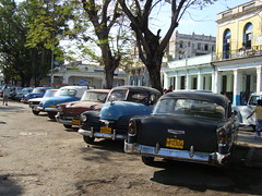 old cars, central habana