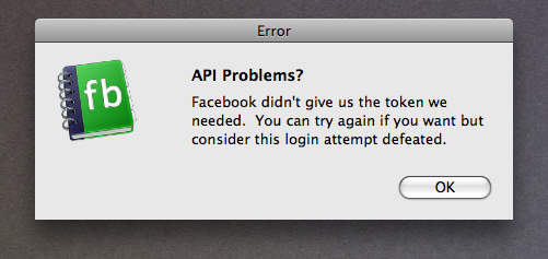 API Problems?
