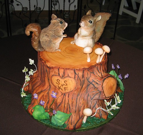 Tree Stump Cake2 by EB Cakes