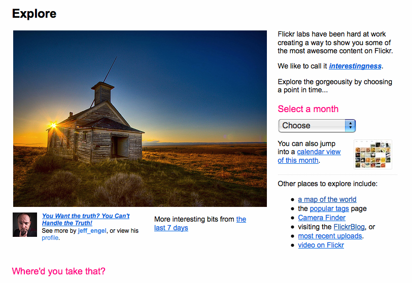 Flickr to Overhaul Explore Page, Will the Magic Donkey Be Shot in the Head?